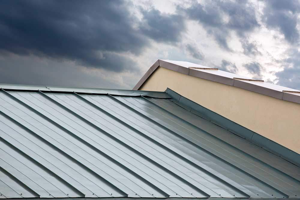 Close-Up-of-Metal-Roof