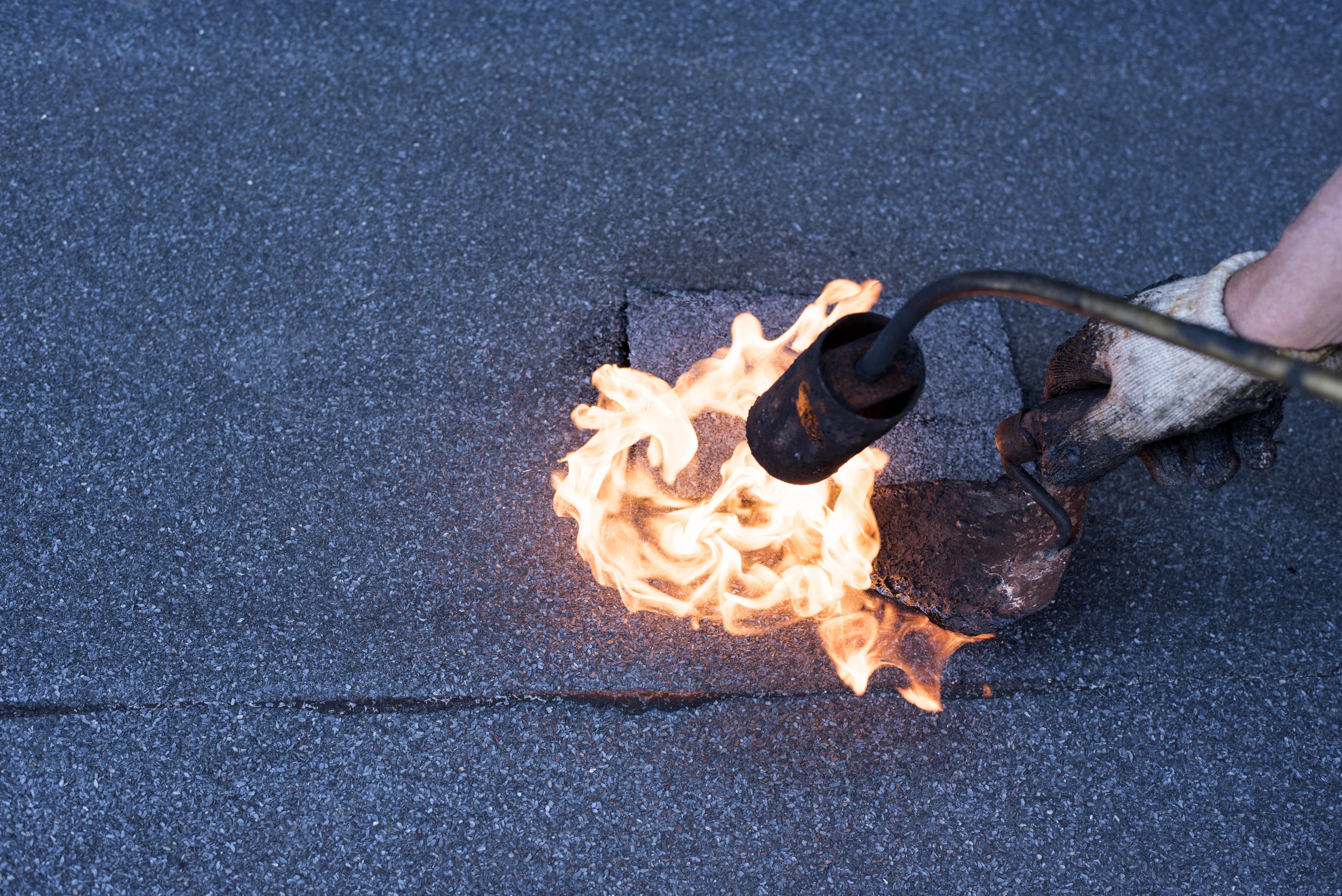 modified bitumen roof repair