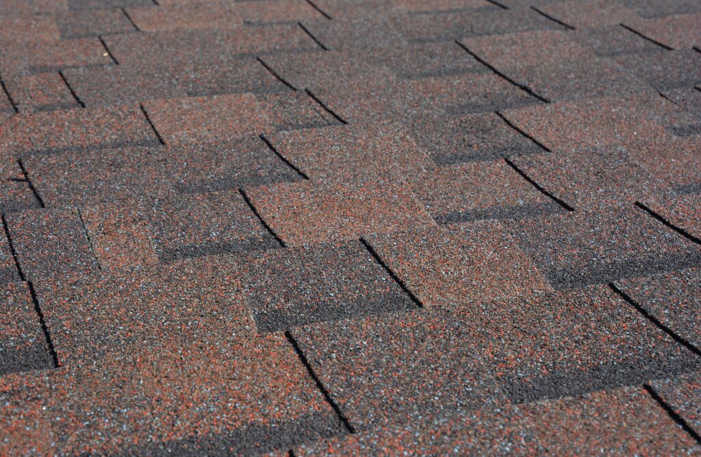 Close-up of shingle roof